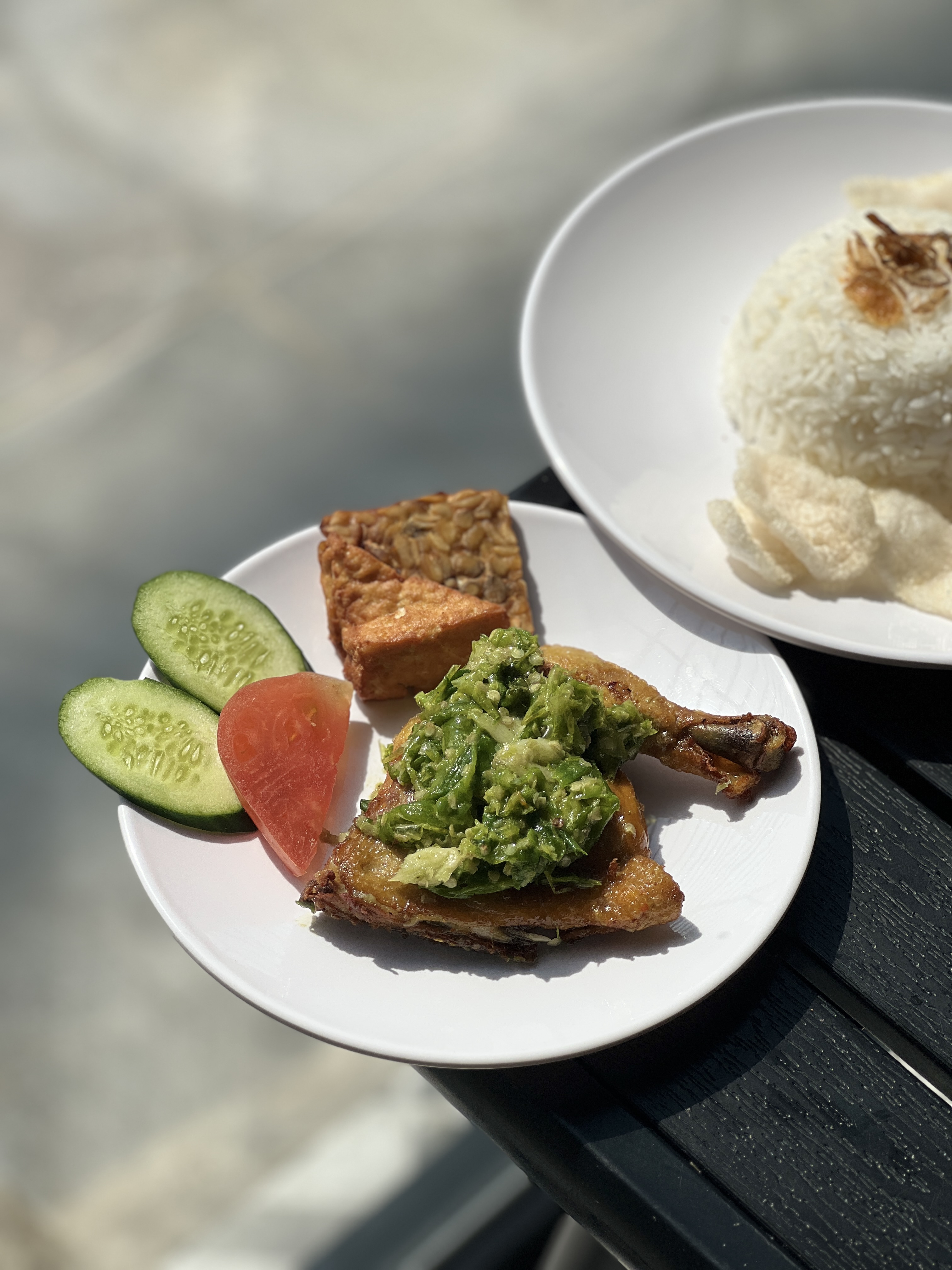 Nasi Ayam Penyet